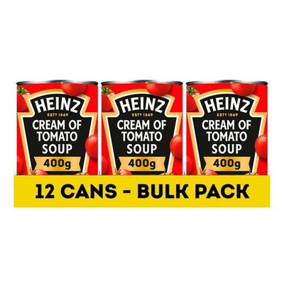 Heinz Classic Tomatencreme Suppe 12x400g 1 Stück (12er Pack), rot 