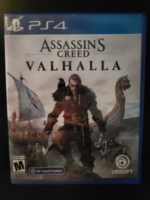 Assassin's Creed Valhalla - Sony PlayStation 4 good condition adult owned
