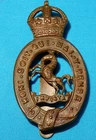WW1 ROYAL EAST KENT YEOMANRY (DUKE OF CONNUGHTS OWN) CAP BADGE SLIDER GENUINE