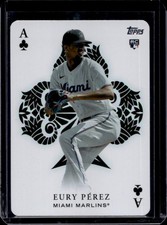 2023 Topps Update Eury Perez All Aces RC Rookie #AA-73 Marlins