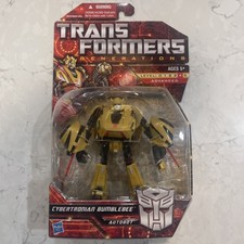 Transformers Generations Deluxe Cybertronian Bumblebee War For Cybertron 2009