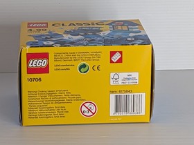 LEGO Classic #10706 Blue Creativity Box 78 pcs Brick Lego Age 4-99 New in Box