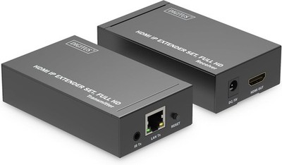 DIGITUS HDMI IP Extender Set Full HD 120m/1080p/1.65Gbps Kabel-/Adapterset