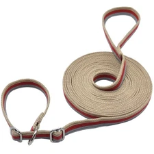 10FT / 15FT / 20FT Anti-Choke Slip Lead Dog Leash, 1” Wide Soft Thick Long Tr...