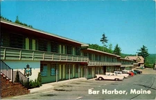 Bar Harbor Maine ME : MOTEL SCENE d/24 AZ6168