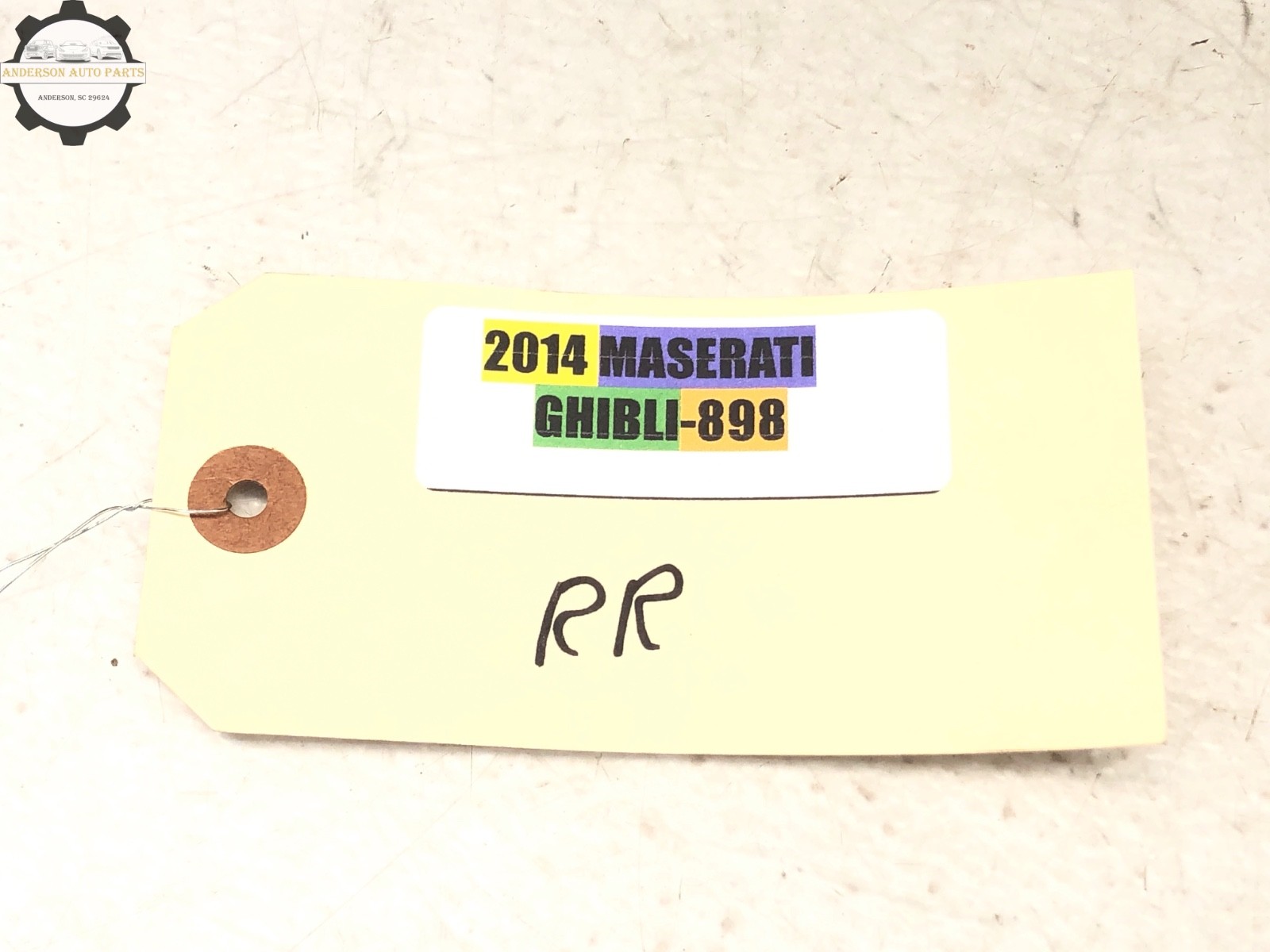2014-2017 MASERATI GHIBLI S Q4 RIGHT PASSENGER REAR INTERIOR DOOR PANEL OEM
