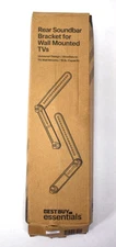 Best Buy Essentials Rear Soundbar Wall Mount BE-SBM112 Universal 15 lb Capacity