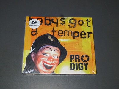 PRODIGY - BABY'S  GOT A TEMPER / 2 TRACK DVD-VIDEO 2002 OVP! SEALED!