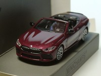 Minichamps Bmw M8 Competition Cabrio, 2019, Rot Met. - 870 029034 - 1:87