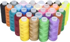30 Colors Polyster Sewing Threads Kits for Hand Sewing Embroidery Machine