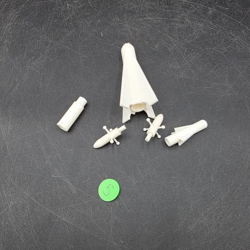 Vintage Lot of 5 Marx Rocket/Missile Cape Canaveral Playset Pieces 5