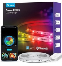 Govee H617C RGBIC LED Strip Lights 32.8ft Bluetooth App Control Music Sync 24V