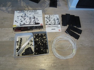 Space Warp 5000 Bandai NIB 16000mm Rail Model Kit Level 3 Marble Achterbahn