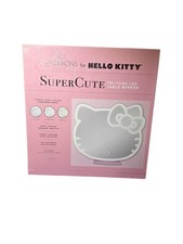 New Impressions Vanity Hello Kitty SuperCute Tri-Tone LED Table Makeup Mirror