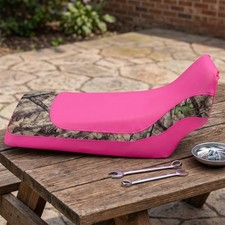 Yamaha Yfz 350 Banshee Seat Cover All Models Pink Camo Vinyl Seat Cover Yamaha Yfz 350 Banshee Seat Cover All Models Pink Camo Vinyl Seat Cover