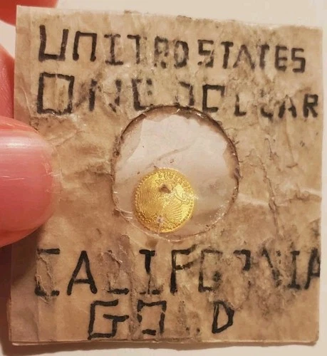 1878 $1 Gold Liberty Princess California One Dollar Coin- VF/XF Details W Holde