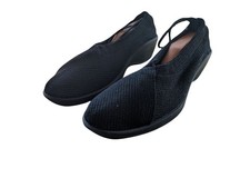 WOMEN'S Arcopedico 1701-01 MAILU Black Knit Comfort Shoes EU 39 Excellent Cond.