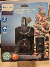 PHILIPS Light-sensing Timer With Wireless Rem...