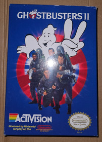 NES Ghostbusters II 2 CIB Complete In Box Nintendo Entertainment System
