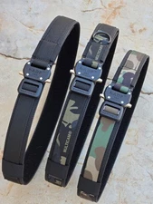 SHEPHERD "USA RAPTOR BUCKLE" BELT - Double Layer 2-Ply, CCW, TACTICAL, MILITARY