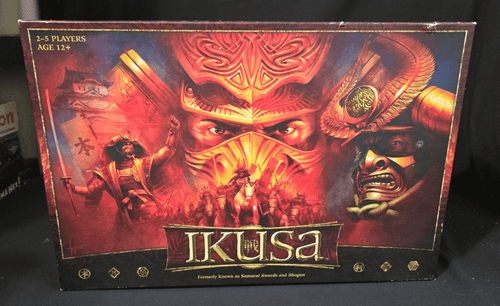 Ikusa Wage War In Feudal Japan Strategy Board Game: Samurai Swords ...