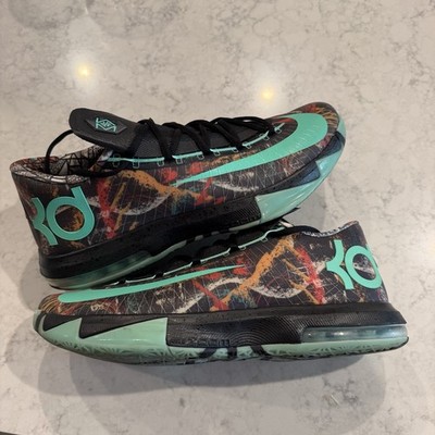 Nike KD 6 All Star Nola Gumbo League Illusion Basketball Shoes Men s 12 VNDS