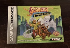 Scooby-Doo Mystery Mayhem / Cyber Chase Gameboy Advance Instruction Manual Only
