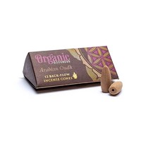 RäUcher Set Arabisches Oudh NatüRliche RüCkfluss RäUcherkegel -- 24G + Kerzenhal