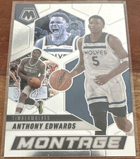 Panini 2024-25 Mosaic Montage Insert Anthony Edwards Timberwolves #12