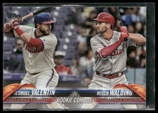 Jesmuel Valentin / Mitch Walding RCOM, 2018 Topps Update #US106 RC