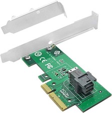 Cy Nvme Adapter Converter Card Unita U2 PCIE30X4 SFF8639 MODELA123 X1 Common Use