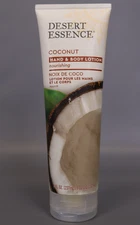 Desert Essence Coconut Hand & Body Lotion 8 fl oz Lotion