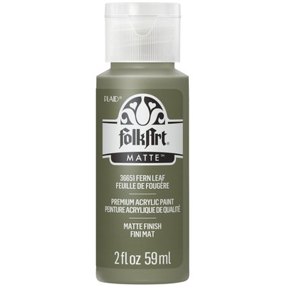 FolkArt Acrylic Paint 2oz-Fern Leaf - FA-36651