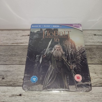 Der Hobbit: Smaugs Einöde STEELBOOK [3D + Blu-Ray] - NEU