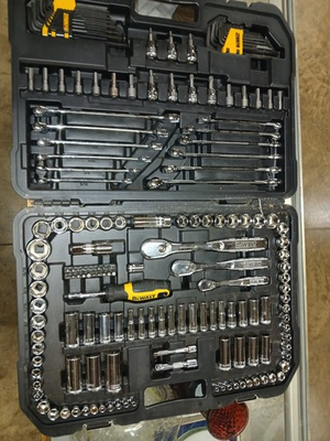 #ad dewalt mechanics tool set $150.00