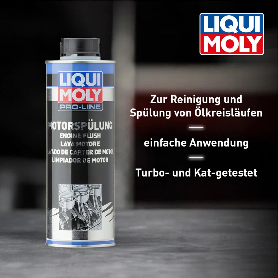 Additiv LIQUI MOLY 2427 Pro-Line Motorspülung Motorreinigung Öl Zusatz 500ml - Bild 3 von 4