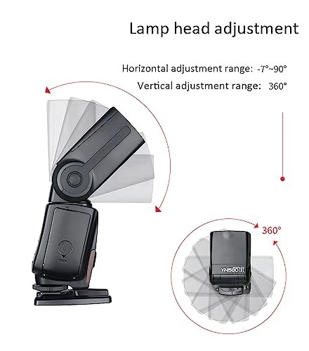 Yongnuo YN560 III Flash Speedlite GN58 2.4G Receiver for Canon Nikon Pentax - Image 3 of 4