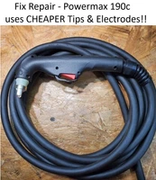 Replacement Plasma Cutter Torch to FIX REPAIR Hypertherm Powermax 190c PAC105