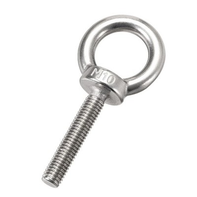 5Stk.M10x50mm Gewinde 25mm Inner Dmr. 42mm Außer Dmr. 304 Edelstahl Ringschraube