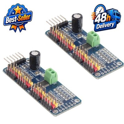 HiLetgo PCA9685 16 Channel PWM Servo Motor Driver Module for Arduino