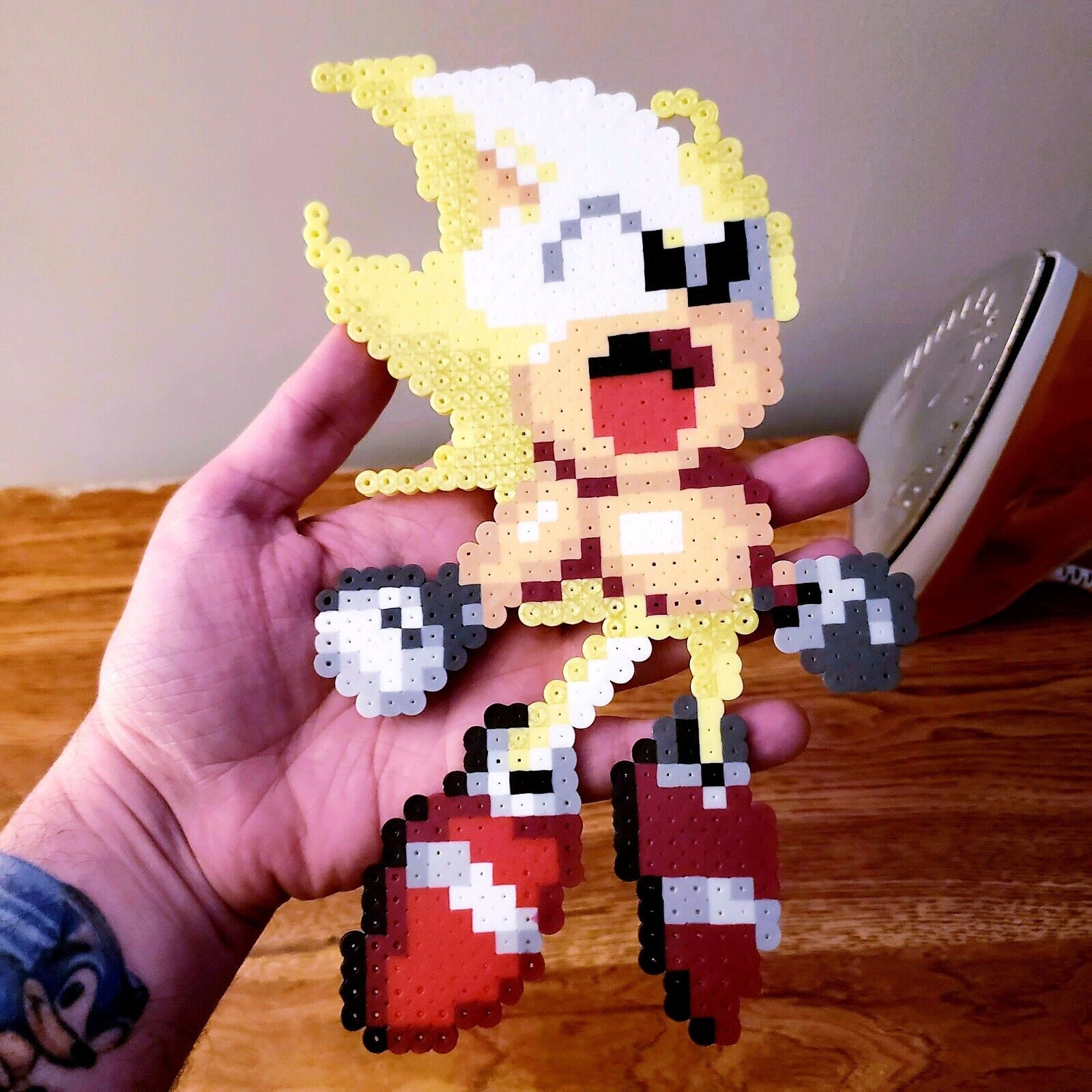 Super sonic pixel art