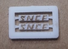 Plaque version 1 logo SNCF 1972 1/87 HO