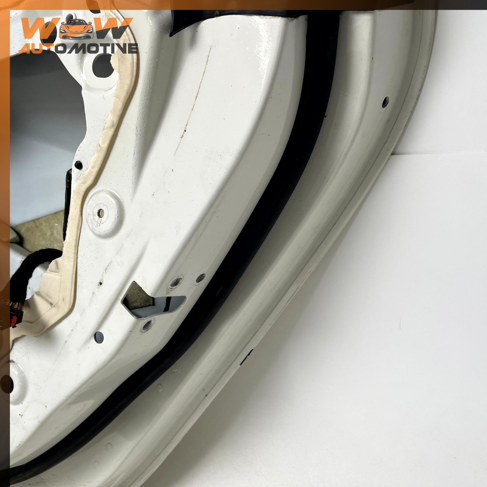 14-17 MASERATI GHIBLI REAR RIGHT PASSENGER SIDE DOOR SHELL WHITE OEM