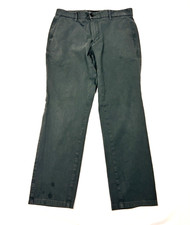 Everlane Chino  Pants Gray Flat Front Cotton Straight Fit Men's 34X29 Nice.