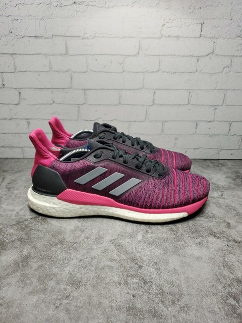 adidas magenta shoes