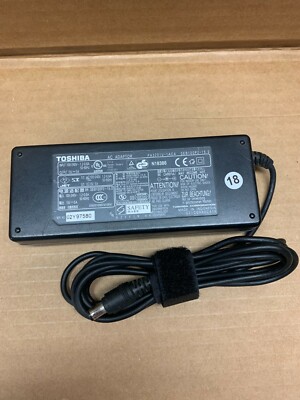 Toshiba OEM Laptop Charger PA3201U-1ACA 15V 5A Plug Port Supply Cord