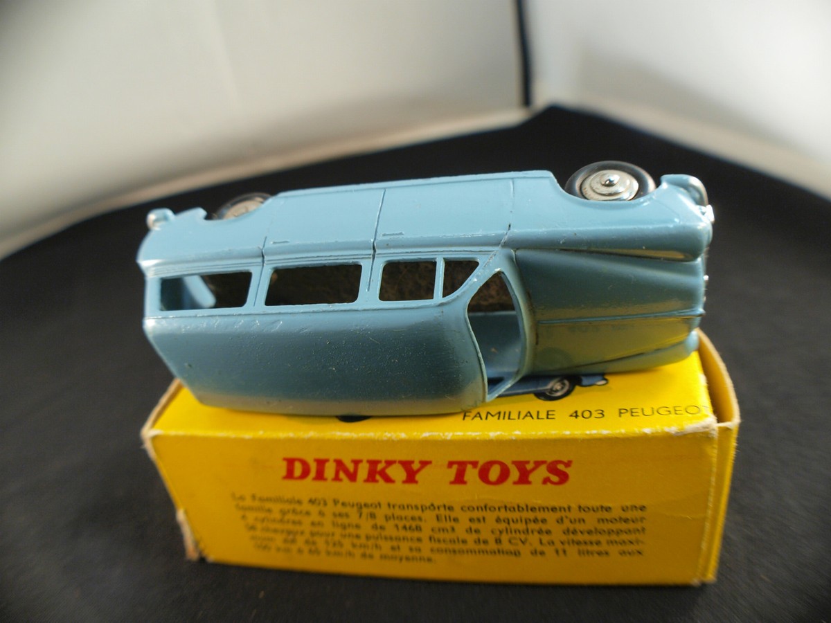Dinky Toys Ancienne N°24F – Peugeot 403 Break, Très Bon état, Sans Boîte