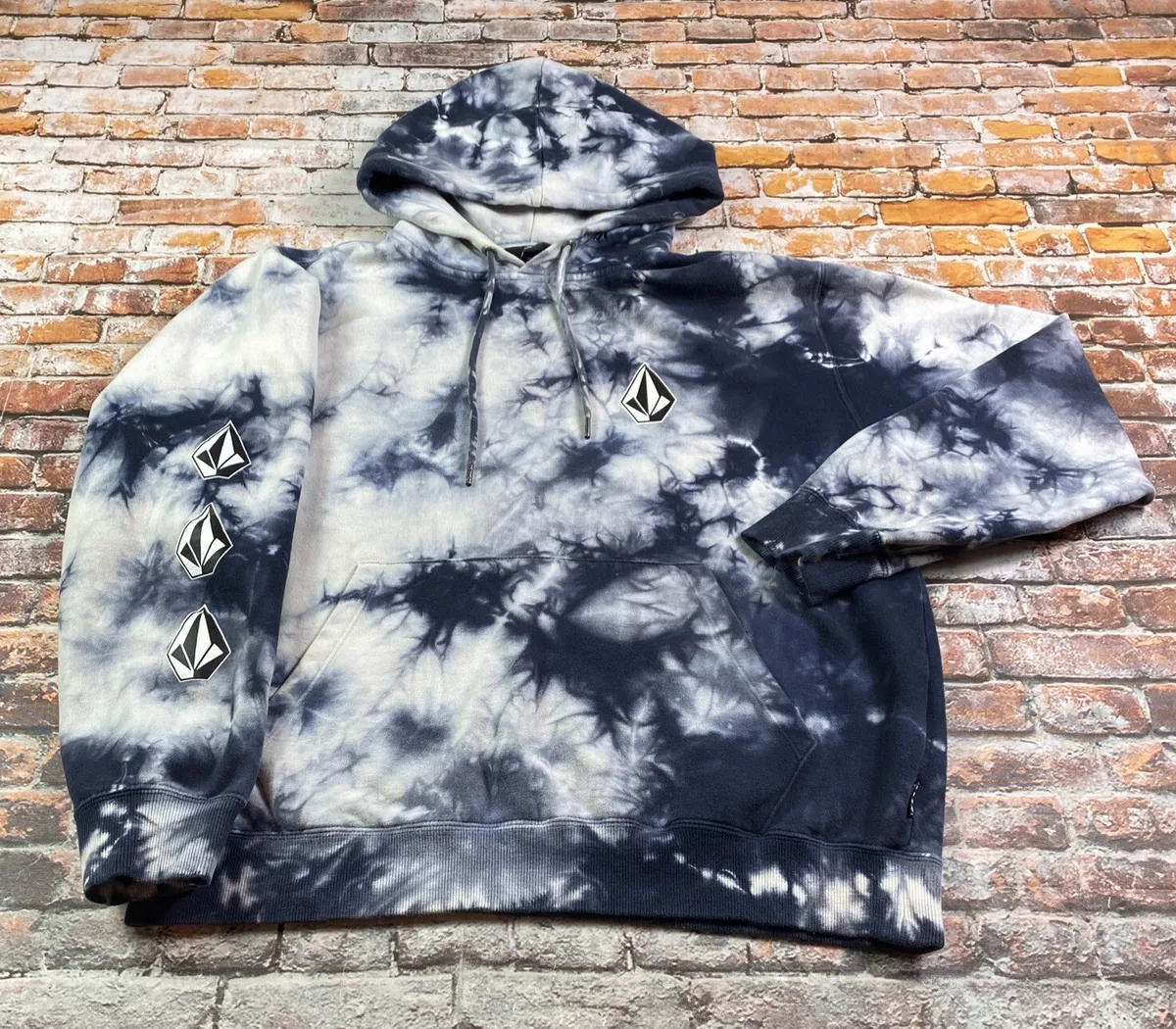 Volcom hoodie tie dye 2025