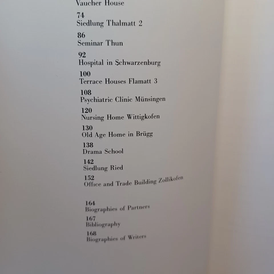 a+u 1993 special issue Atelier 5 1976-1992 Architecture and Urbanism Design - Image 3 of 4