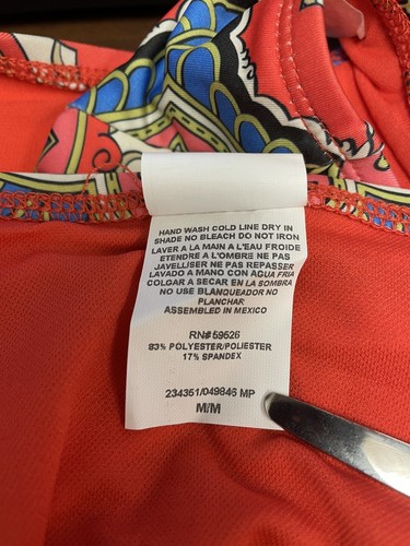 Lucky Brand Hipster Bikini Bottom M Multicolor Geometric New MSRP $54 - Picture 8 of 8